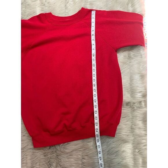 Hanes Sport Red Crewneck Sweatshirt Large - Picture 4 of 5
